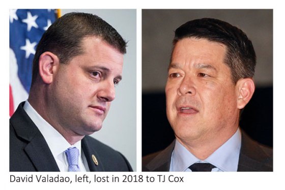 Valadao announces big quarter fundraising totals. TJ Cox has more cash on hand